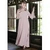 RAUDHAH ABAYA - NATURAL (10)